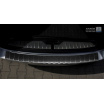 Edelstahlabdeckung - schwarzer Schwellenschutz für die hintere Stoßstange BMW 5 F11 2010-17