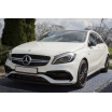 Edelstahlabdeckung zum Schutz der Schwelle der hinteren Stoßstange Mercedes A 45 AMG 2015+