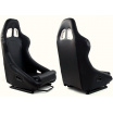 Sportliche Hartschale A1 RACING SIGMA aus schwarzem Lederimitat