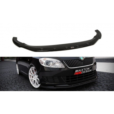 Spoiler unter der Frontstoßstange für Skoda Fabia Mk2, Maxton Design (ABS-Kunststoff ohne Oberflächenbehandlung) Spoiler unter der Frontstoßstange für Skoda Fabia Mk2, Maxton Design (ABS-Kunststoff ohne Oberflächenbehandlung)