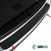 Kunststoff-Ladekantenschutz für die hintere Stoßstange Omtec VW T5 / T6 2003–2024