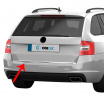 Edelstahl-Kofferraumkantenleiste Škoda Octavia III 2013-20 Kombi