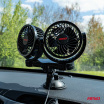 Auto-Ventilator mit Saugnapf 2x4" 12V