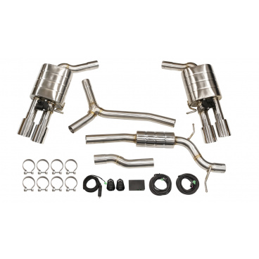 Auspuffanlage CatBack Audi A5 1.8T/2.0T 08-16 Aktivní Auspuffanlage CatBack Audi A5 1.8T/2.0T 08-16 Aktivní