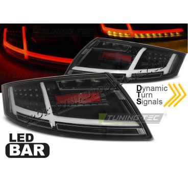Audi TT 04.2006-02.2014- Rückleuchten schwarze LED BAR
