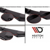 Spoiler unter der Frontstoßstange für Skoda Octavia Mk2 Facelift, Maxton Design (glänzend schwarzer ABS-Kunststoff)