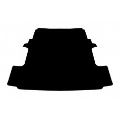 Gummimatte VW Crafter II, 2016+ 7-sitzig, vorn. Antrieb nicht 4x4