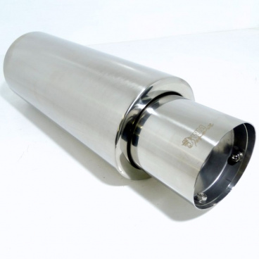 Edelstahl-Sportauspuff WM Sport 94205 + Clip