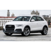 Carbon-Abdeckung – Schwellenschutz für die hintere Stoßstange Audi Q3 2011+