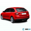 Edelstahl polierter hinterer Kofferraumgriff Omtec Škoda Rapid Spaceback 2013+
