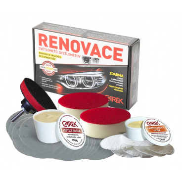 CAREX - Set zur RENOVIERUNG von Kunststoffscheinwerfern (GROSS) CAREX - Set zur RENOVIERUNG von Kunststoffscheinwerfern (GROSS)