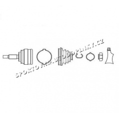 SUBARU FORESTER HOMOKINETIC JOINT OUTER 1 Stk