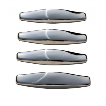 Edelstahl-Kurbelabdeckungen Omtec Dacia Duster 2010-18, Sandero 2008-12 Edelstahl-Kurbelabdeckungen Omtec Dacia Duster 2010-18, Sandero 2008-12
