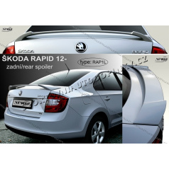 Škoda Rapid 2012- Heckspoiler (EU-Homologation)