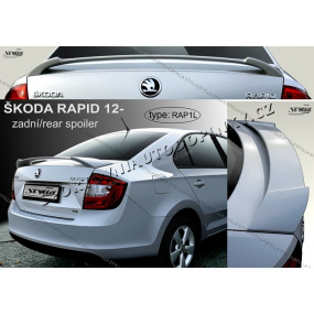 Škoda Rapid 2012- Heckspoiler (EU-Homologation) Škoda Rapid 2012- Heckspoiler (EU-Homologation)