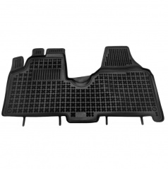 Gummi-Fußmatten, Toyota ProAce, 2013+, vorne mit zusätzlichem Material auf der Fahrerseite