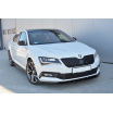 Spoiler unter der vorderen Stoßstange ver.3 für Škoda Superb Mk3, Maxton Design (ABS-Kunststoff ohne Oberflächenbehandlung)