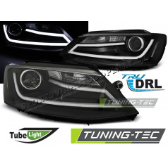 VW Jetta VI 1.2011 – Tube Light, schwarze, klare Vorderlichter