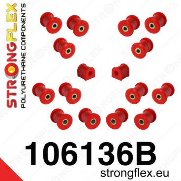 Mazda MX5 1999-05 StrongFlex Silentblock-Baugruppe für Hinterachse, nur 16 Stück