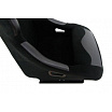 Sporthartschale A1 RACING RACE PLUS aus schwarzem Velours