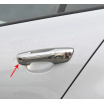 Polierte Kurbelabdeckungen aus Edelstahl OMTEC Škoda Superb II 2009+, Golf, Alhambra, Sharan (nur Vorderteil ohne Seiten)