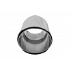 Endrohr 89mm Eingang 67mm Poliert