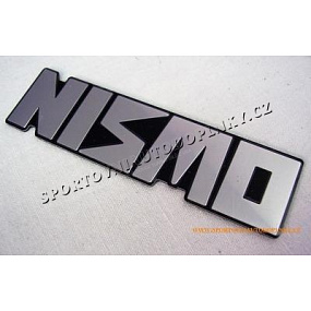 ZNAK CHROM NISMO SAMOLEPÍCÍ