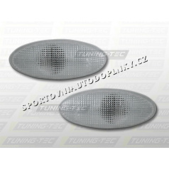 OPEL VECTRA B 1995–02, transparente Seitenblinker, verchromt