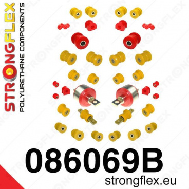 Honda CRX 1992-97 StrongFlex kompletter Satz Silentblöcke 36-tlg Honda CRX 1992-97 StrongFlex kompletter Satz Silentblöcke 36-tlg