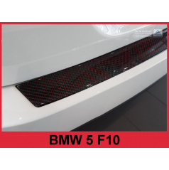 Carbonabdeckung - Schwellerschutz für die hintere Stoßstange 3D BMW 5 F10 2010-16