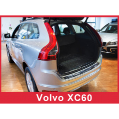 Edelstahlabdeckung - Schwellenschutz für die hintere Stoßstange Volvo XC60 2013-17