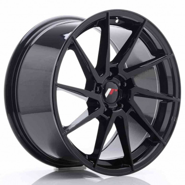 JR Wheels JR36 18x9 ET35 5x120 Glänzend Schwarz JR Wheels JR36 18x9 ET35 5x120 Glänzend Schwarz