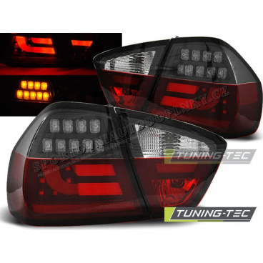 BMW E90 03.2005-08.2008 LED-Rückleuchten rot weiß schwarz BAR