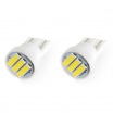 Standlichtbirnen T10 3 SMD LED weiß 6000K - 2 Stk