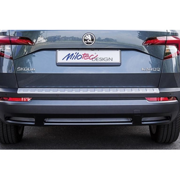 Fünfte Einstiegsleiste – Silber matt – Škoda Karoq vonv. 2017 Fünfte Einstiegsleiste – Silber matt – Škoda Karoq vonv. 2017