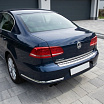 Kantenabdeckung der hinteren Stoßstange aus gebürstetem Edelstahl Omtec VW Passat 2010+ Limousine, VW Arteon 2018+