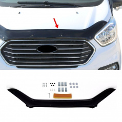 Motorhaubendeflektor Ford Transit, Tourneo Custom 2018-23