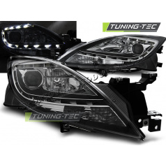 Klare Frontleuchten für Mazda 6 II 2010–12, Tageslichtschwarz