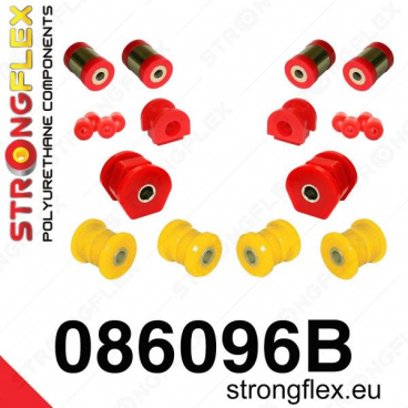 Honda Civic 1996-2000 StrongFlex Silentblock-Baugruppe für Vorderachse, nur 14 Stück Honda Civic 1996-2000 StrongFlex Silentblock-Baugruppe für Vorderachse, nur 14 Stück