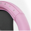 Lenkradbezug rosa DIAMANT 37-39 cm