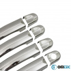 Edelstahl-Kurbelabdeckungen Omtec VW Transporter T5, T6, Caddy, Touran 8-tlg