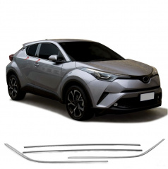 Fensterverkleidung aus Edelstahl Toyota C-HR 2016-23