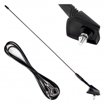 Autoantenne 41cm 5mm Adapter ANT01 AMIO-01048