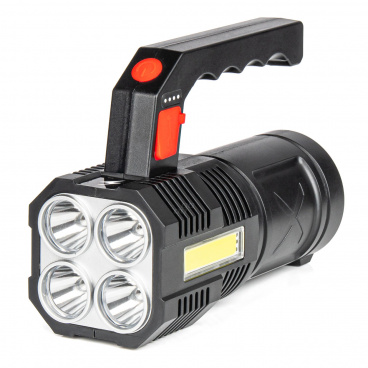 LED Arbeitslampe 4LED + COB 1200mAh - 03273