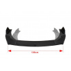 Universeller Frontstoßfänger-Splitter 3-teilig. Carbon-Optik
