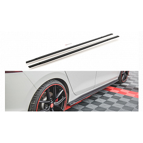 Dokładka Volkswagen Golf 8 GTI GTE GTI Clubsport R-Line Progi Racing Black Dokładka Volkswagen Golf 8 GTI GTE GTI Clubsport R-Line Progi Racing Black