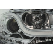 VW Jetta VI 1.2011- Klare Vorderlichter Tube Light TRU DRL Chrom