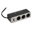 Dreifach 12/24V + 1000mA USB