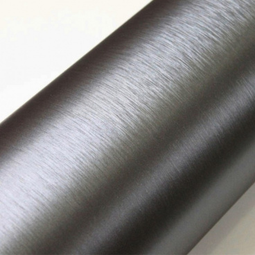 Selbstklebende 3D-Folie gebürstetes Silber dunkel 50x60 cm Selbstklebende 3D-Folie gebürstetes Silber dunkel 50x60 cm