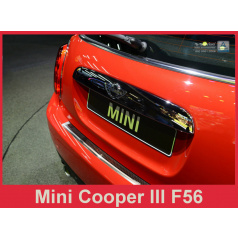 Carbon-Abdeckung – Schwellenschutz für die hintere Stoßstange Mini Cooper III F 56 2014+